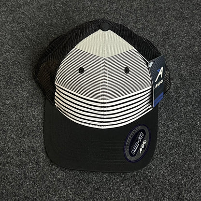 Atlantis A4040 Striped Trucker Cap