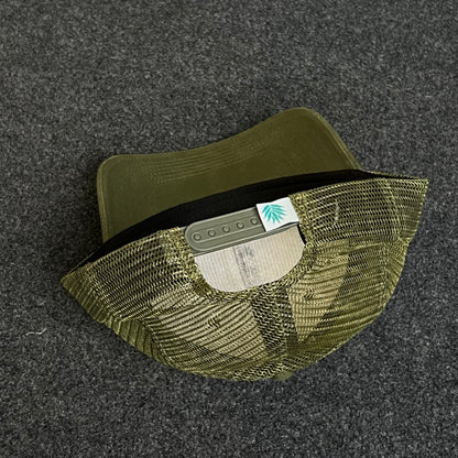 Pointer Dog Hunting Patch Mesh Trucker Hat