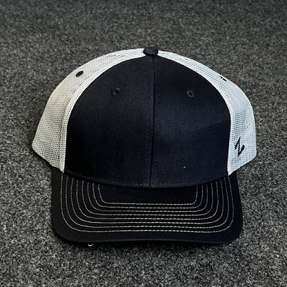 Zephyr Blank Oversized Mesh-Back Trucker Hat