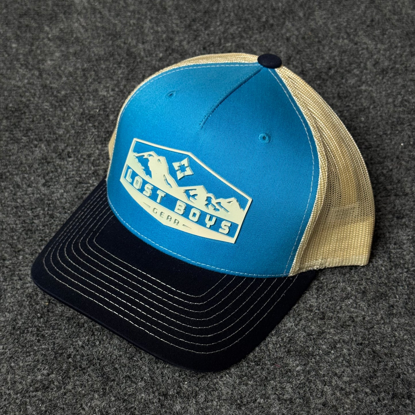 Lost Boys Gear Mountains Patch Trucker Cap