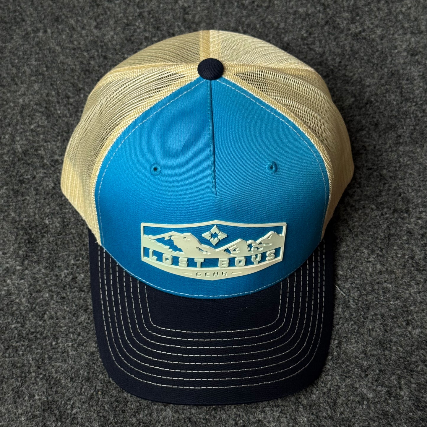 Lost Boys Gear Mountains Patch Trucker Cap