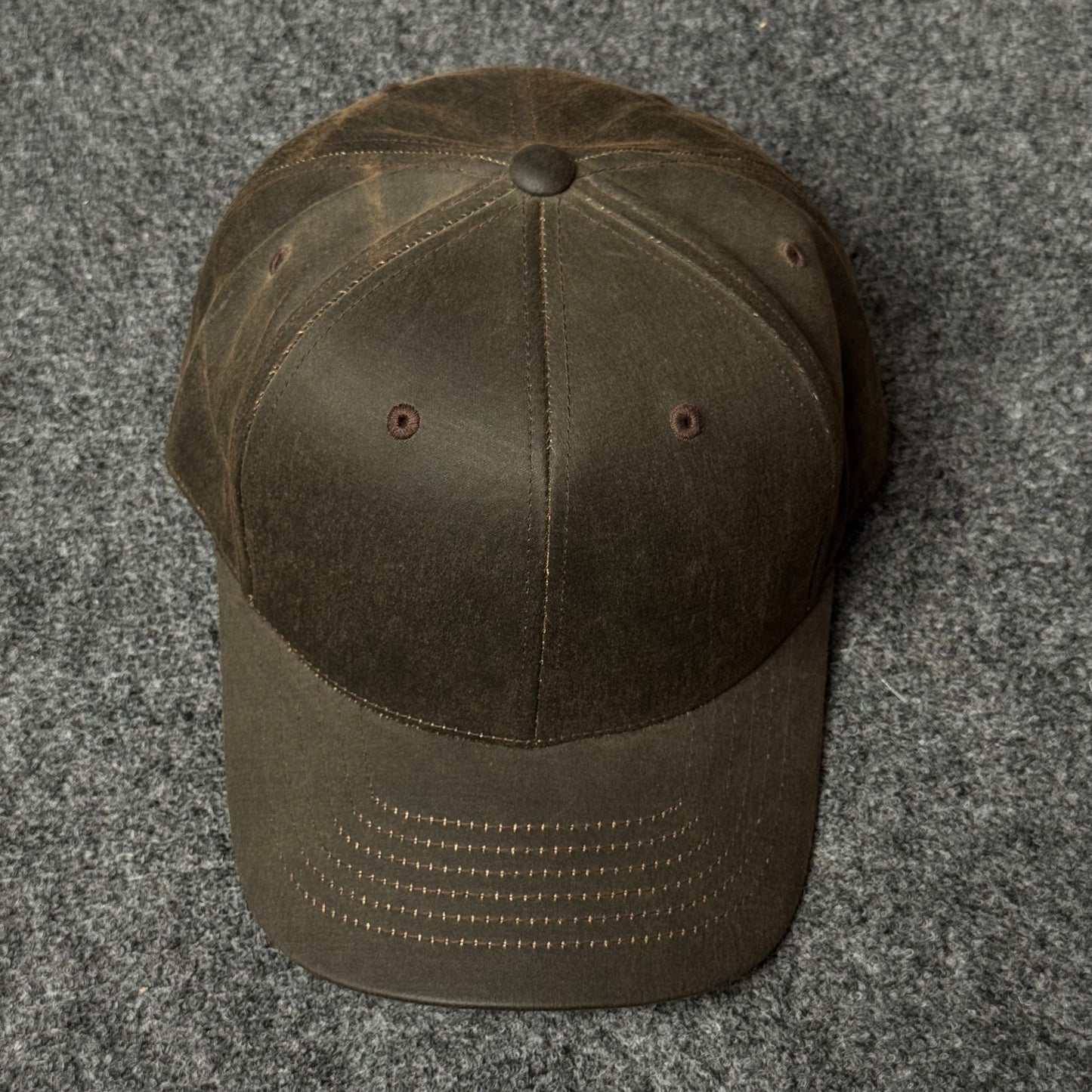 Flint and Tinder Waxed Canvas 6-Panel Minimalist Baseball Cap