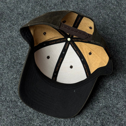 Flint and Tinder Waxed Canvas 6-Panel Minimalist Baseball Cap