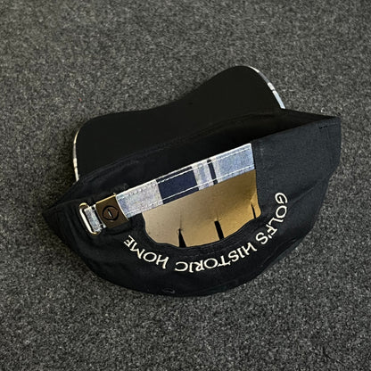 Scotland Crest and Tartan Plaid Baseball Cap