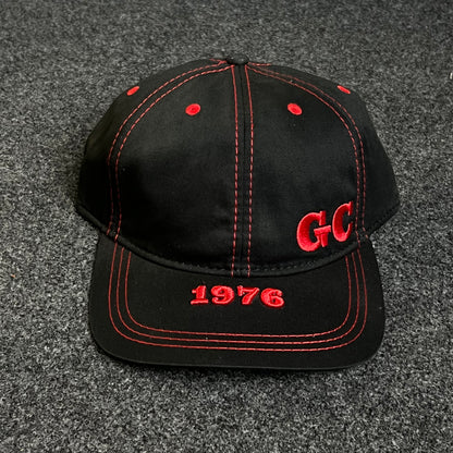 GC 1976 Black and Red Baseball Cap