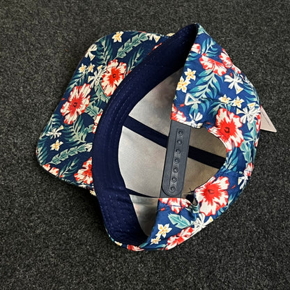 "Floral Rope Snapback Cap