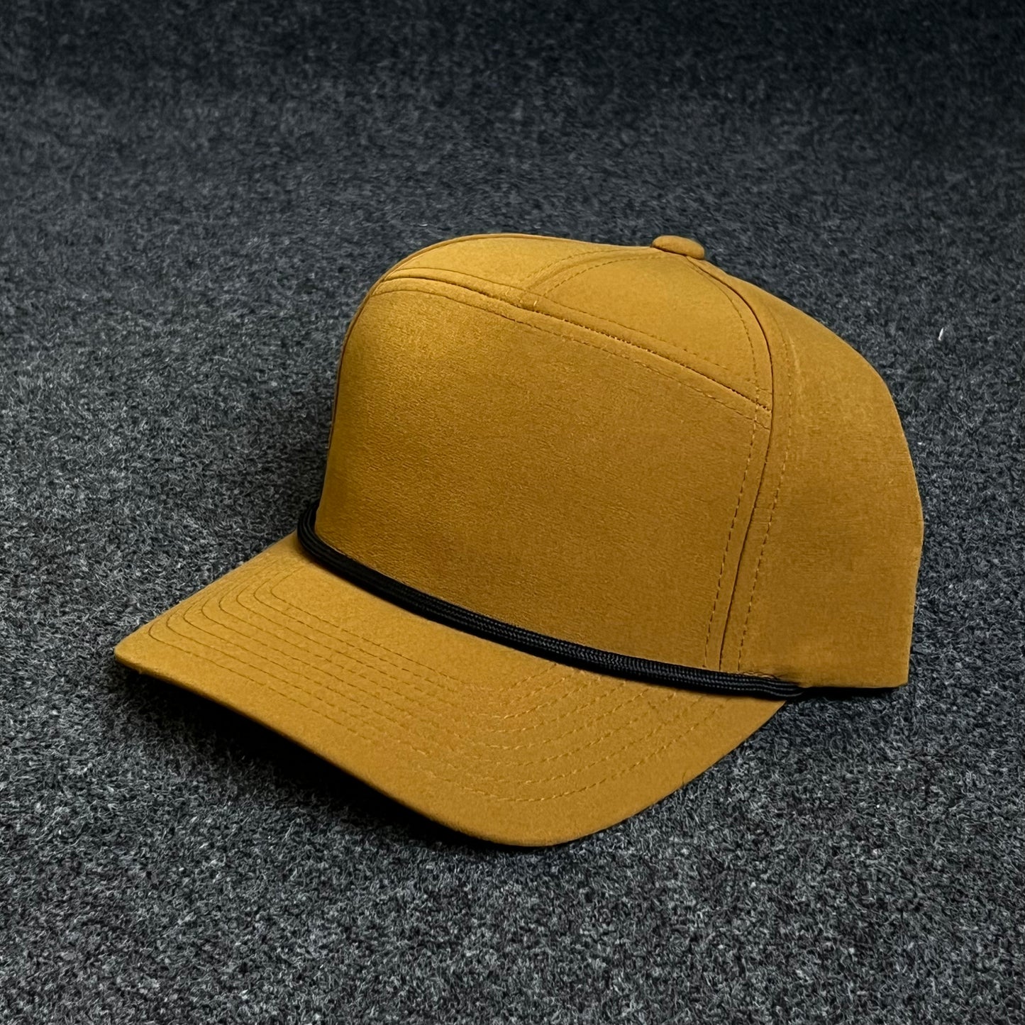 Blank Mustard Yellow Rope Cap