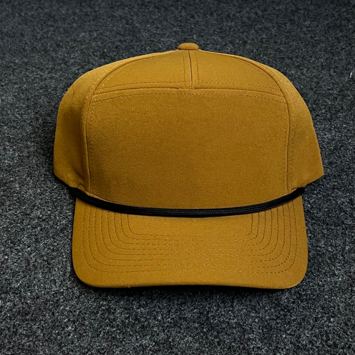 Blank Mustard Yellow Rope Cap