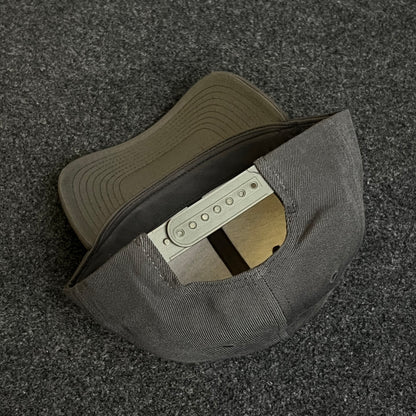 Yupoong Flexfit Blank Gray Fitted Baseball Cap