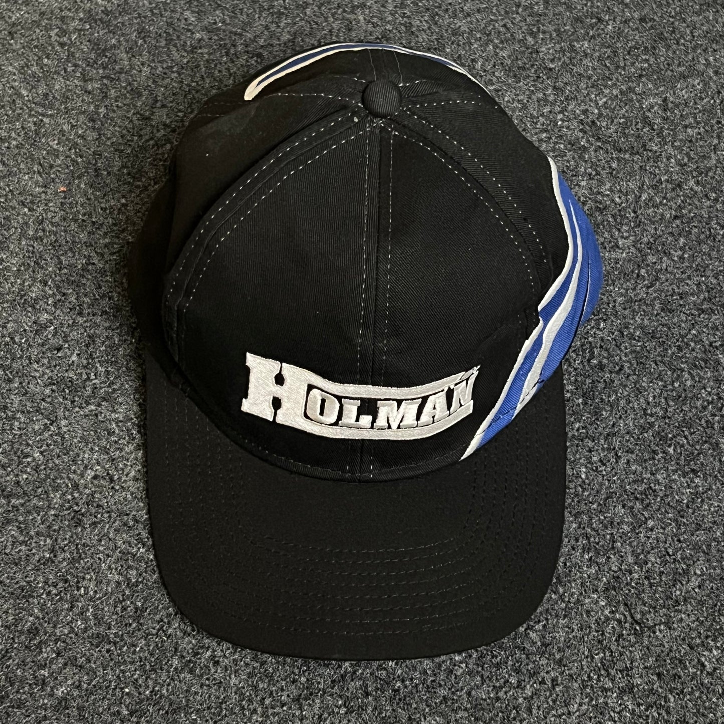Hulman Black and Blue Baseball Cap