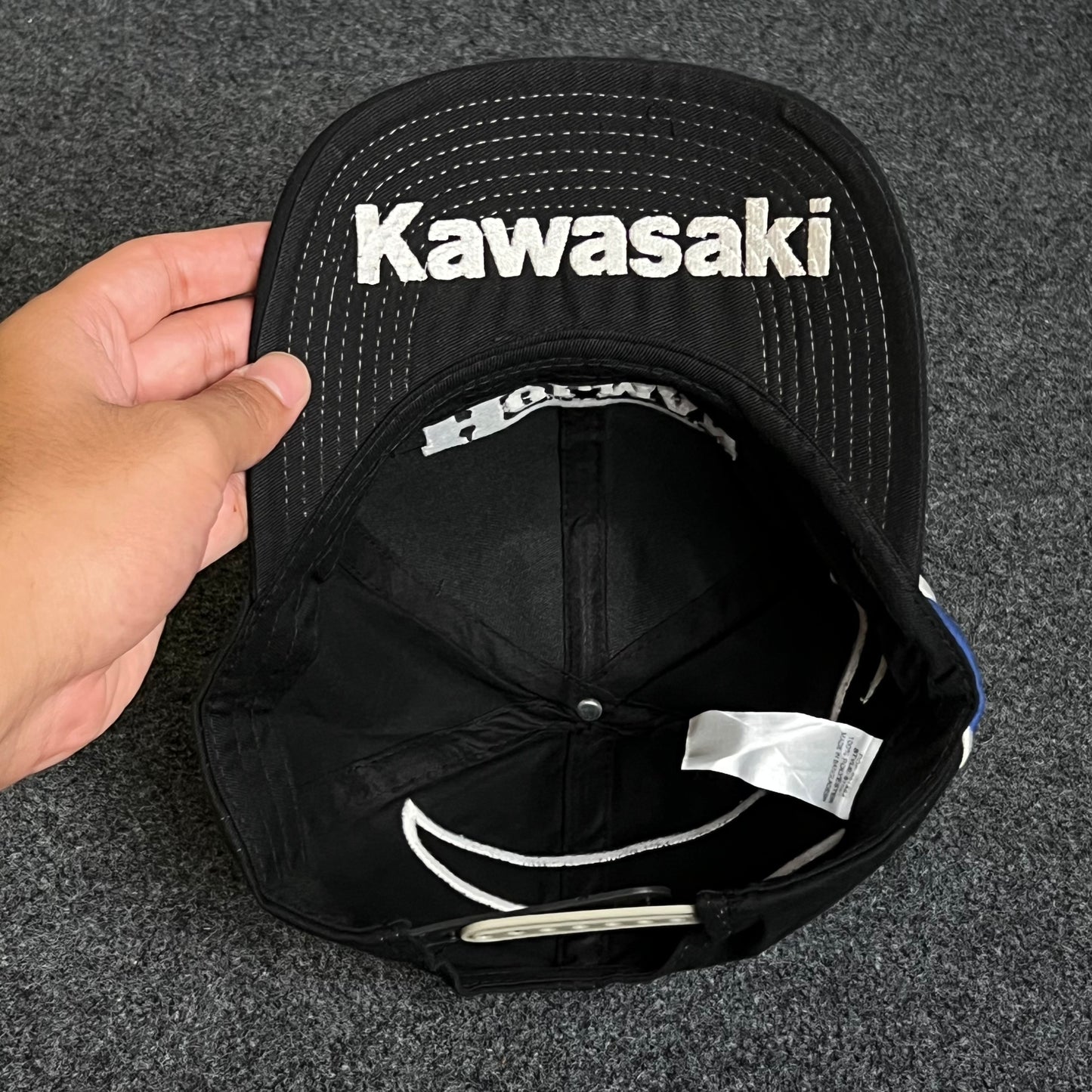 Hulman Black and Blue Baseball Cap