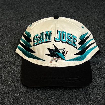 San Jose Sharks Vintage Script Cap