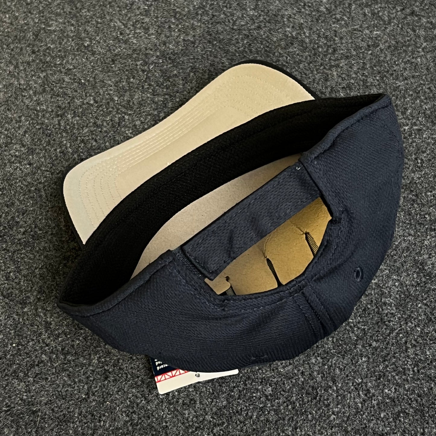 Navy Blue Cap with Gold and Red RX Embroidery