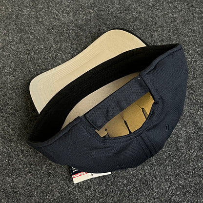 Navy Blue Cap with Gold and Red RX Embroidery