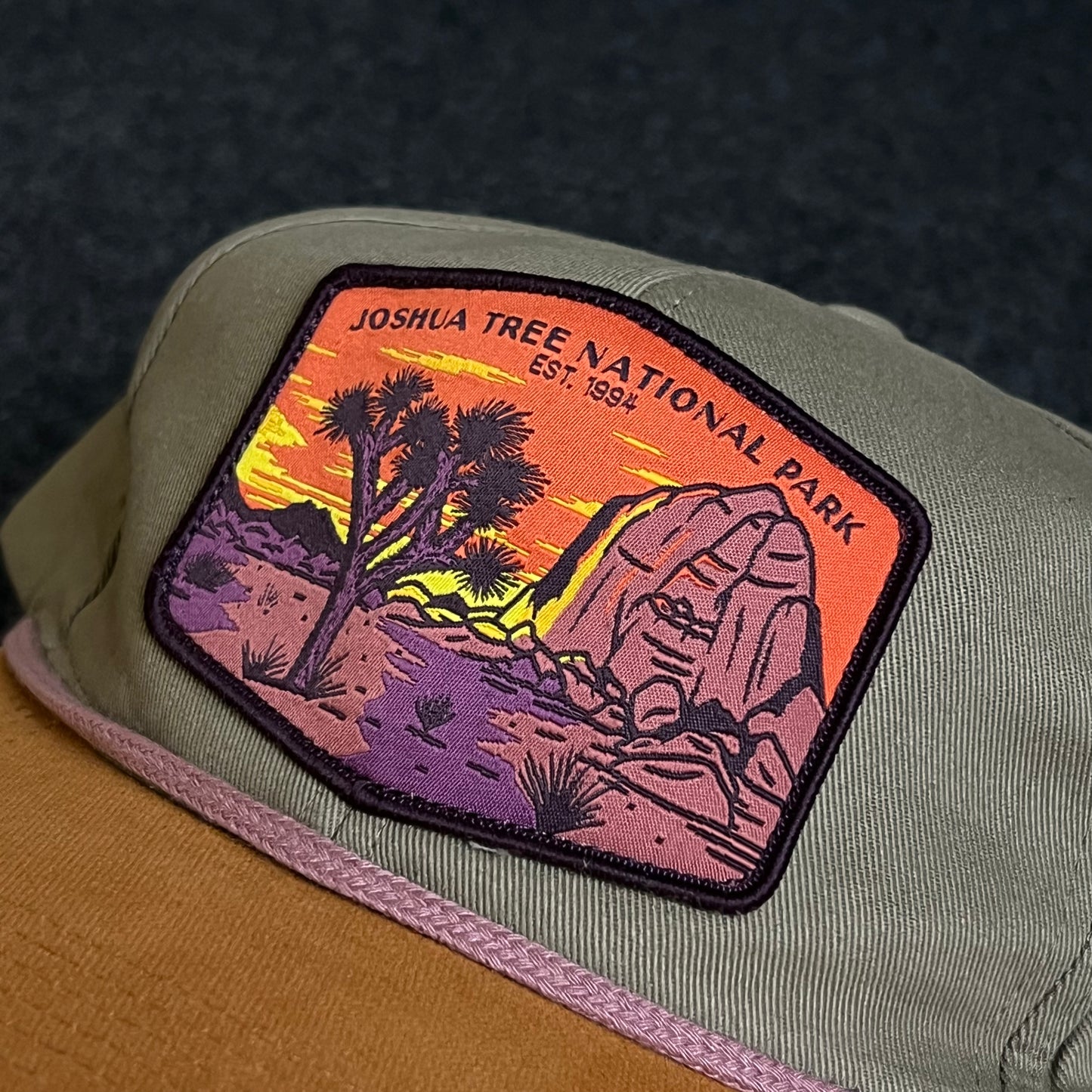 Vintage Ranch Sunset Patch Cap