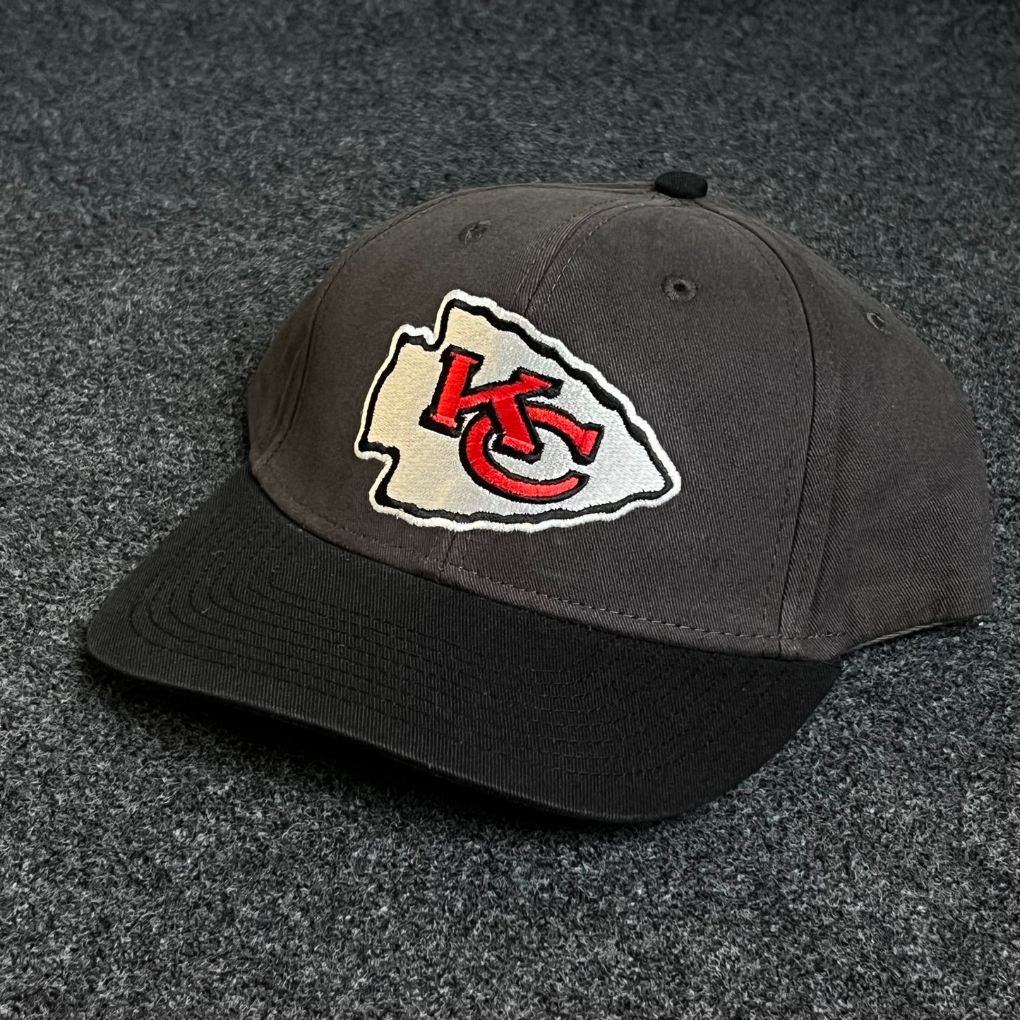 Kansas City Chiefs Black Adjustable Cap