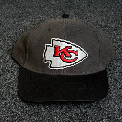 Kansas City Chiefs Black Adjustable Cap