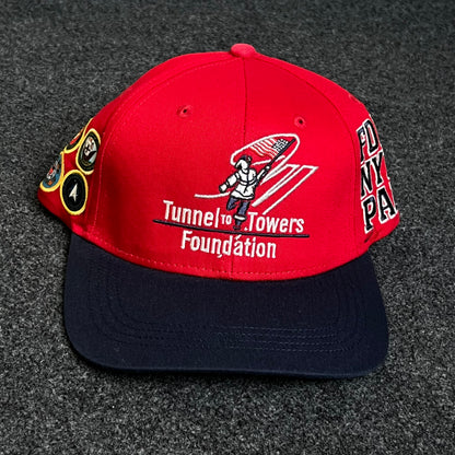 Tunnel to Towers Foundation Tribute Cap in bold red and navy