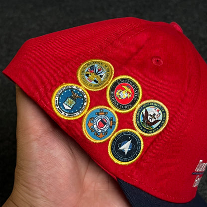 Tunnel to Towers Foundation Tribute Cap in bold red and navy