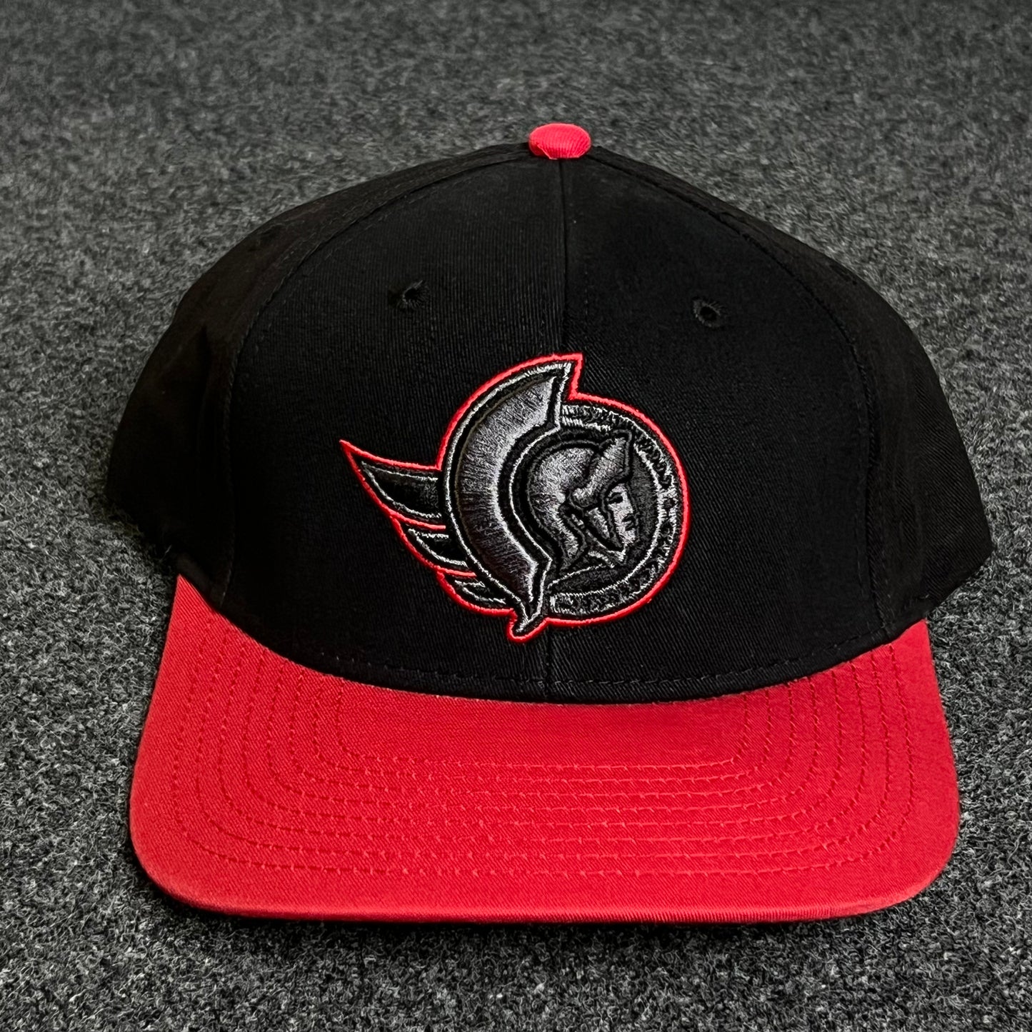 Ottawa Senators Black/Red Cap