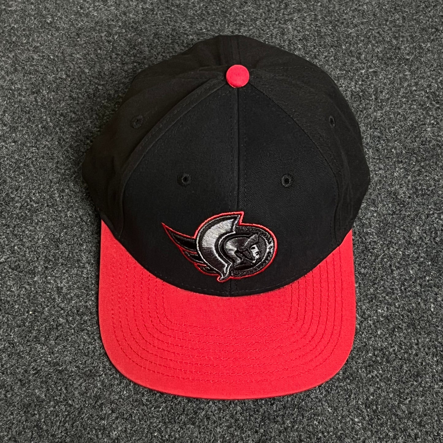 Ottawa Senators Black/Red Cap