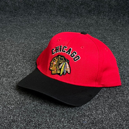 Chicago Blackhawks Red/Black Cap