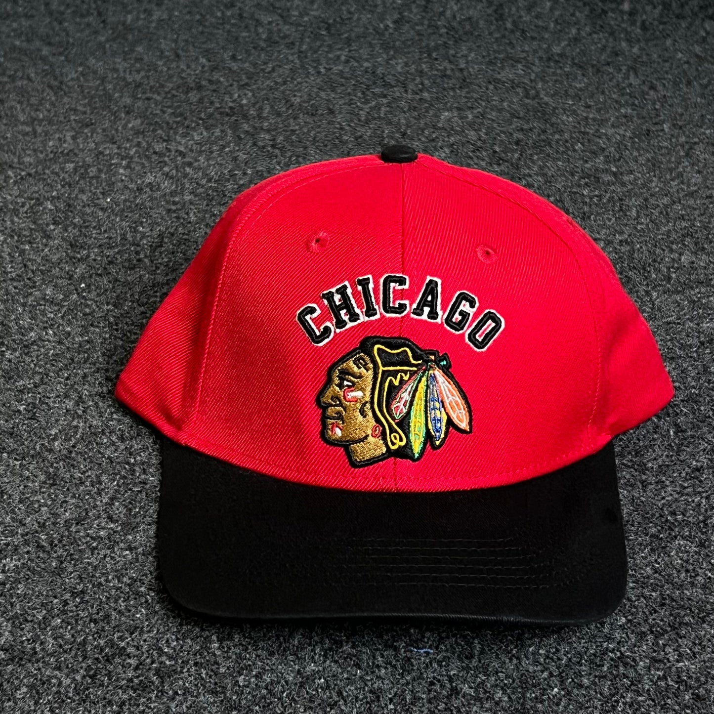 Chicago Blackhawks Red/Black Cap
