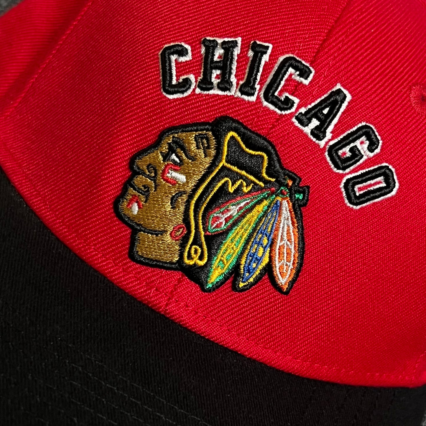 Chicago Blackhawks Red/Black Cap