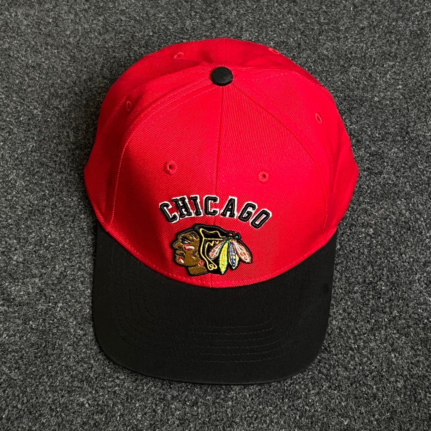 Chicago Blackhawks Red/Black Cap