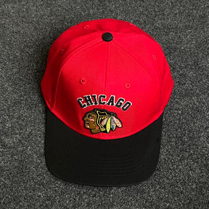 Chicago Blackhawks Red/Black Cap