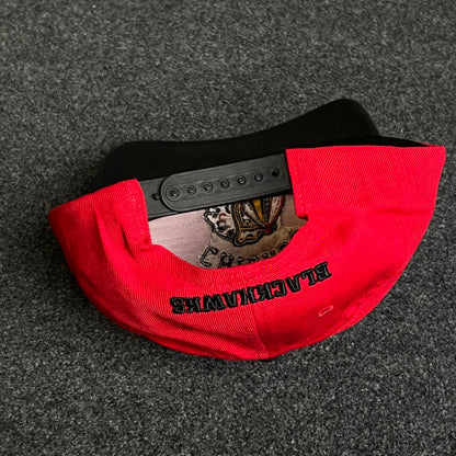 Chicago Blackhawks Red/Black Cap