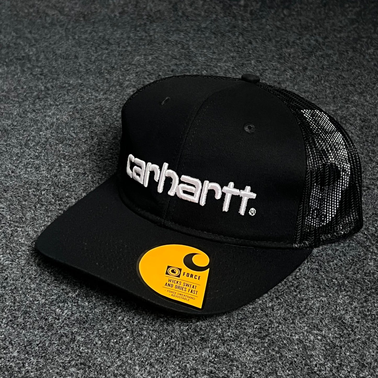 Carhartt Black Mesh Logo Cap