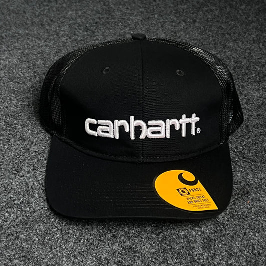 Carhartt Black Mesh Logo Cap