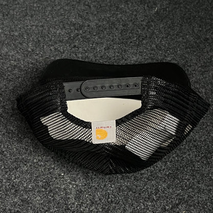 Carhartt Black/Gold Script Mesh Cap