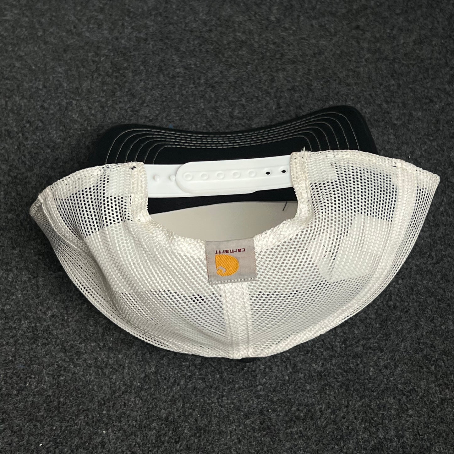 Carhartt 1889 Patch Black/White Mesh Cap