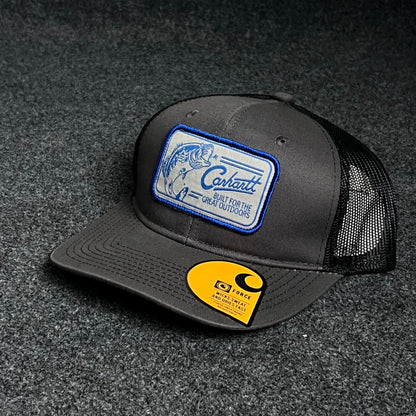 Caymus Black/Charcoal Mesh Patch Cap