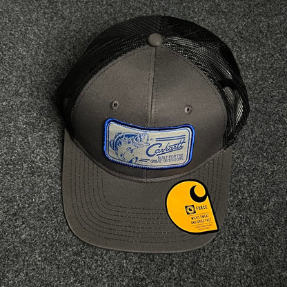 Caymus Black/Charcoal Mesh Patch Cap