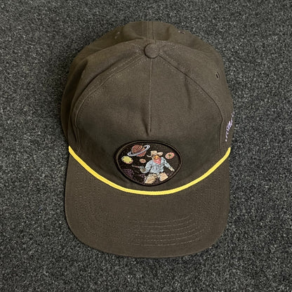 "COSMIC C" Brown Snapback Cap