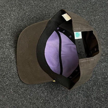 "COSMIC C" Brown Snapback Cap