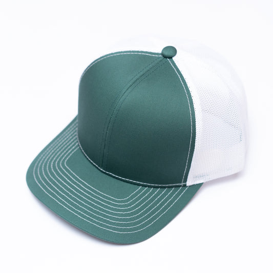 GREEN AND WHITE MESH CAP BY CAPON