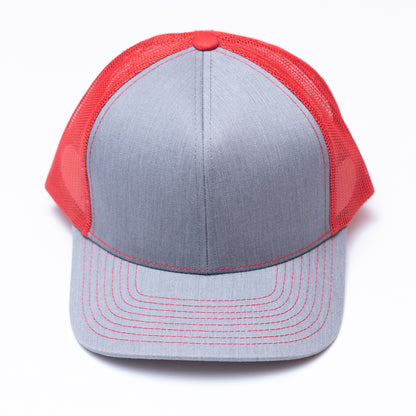 GREY AND RED MESH CAP BY CAPON