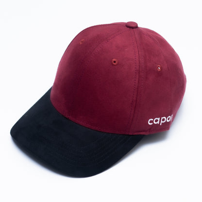 Black & Maroon cap by CapOn