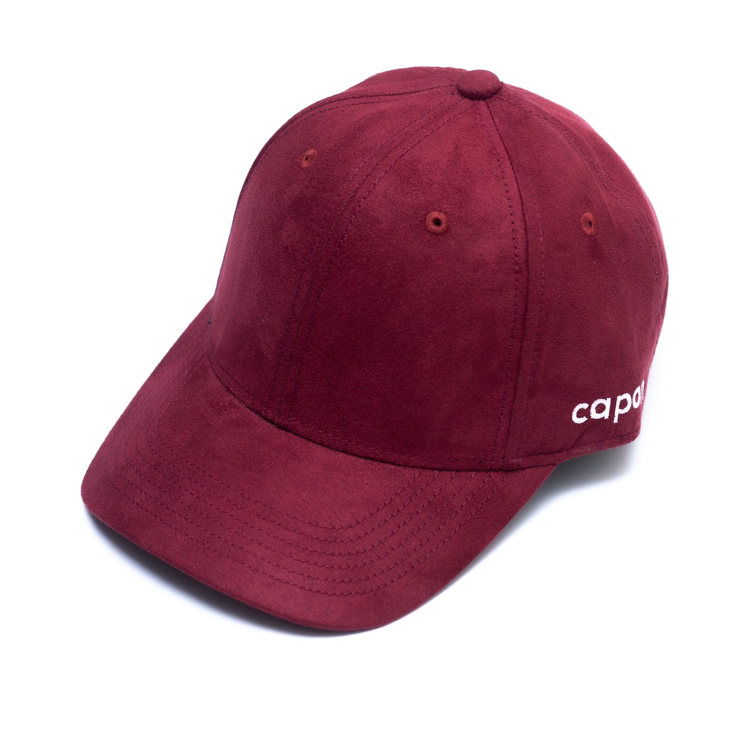 LIGHT MAROON Suede Cap