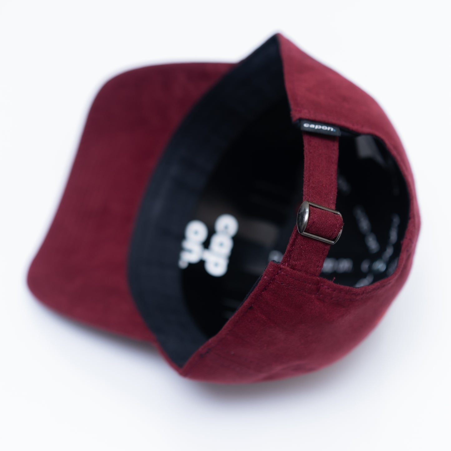 LIGHT MAROON Suede Cap