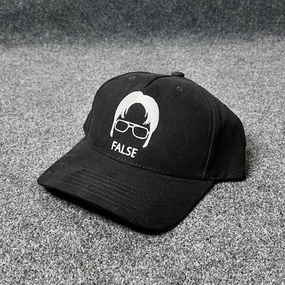 Dwight Schrute "FALSE" Baseball Cap
