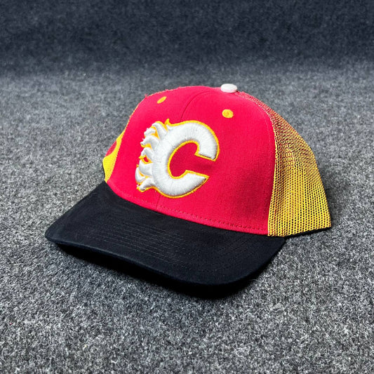 Calgary Flames '47 Brand NHL Trucker Adjustable Cap.