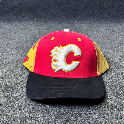Calgary Flames '47 Brand NHL Trucker Adjustable Cap.