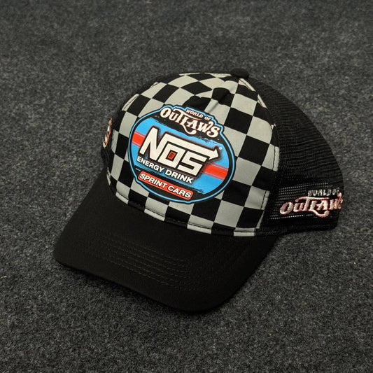 World of Outlaws NOS Energy Drink racing hat