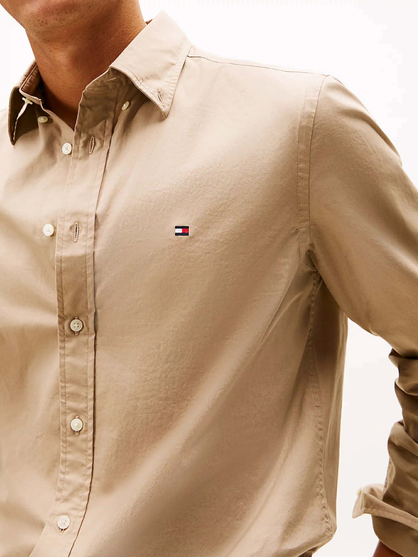 TH Flex Regular Fit Poplin premium Shirt | Tommy Hilfiger