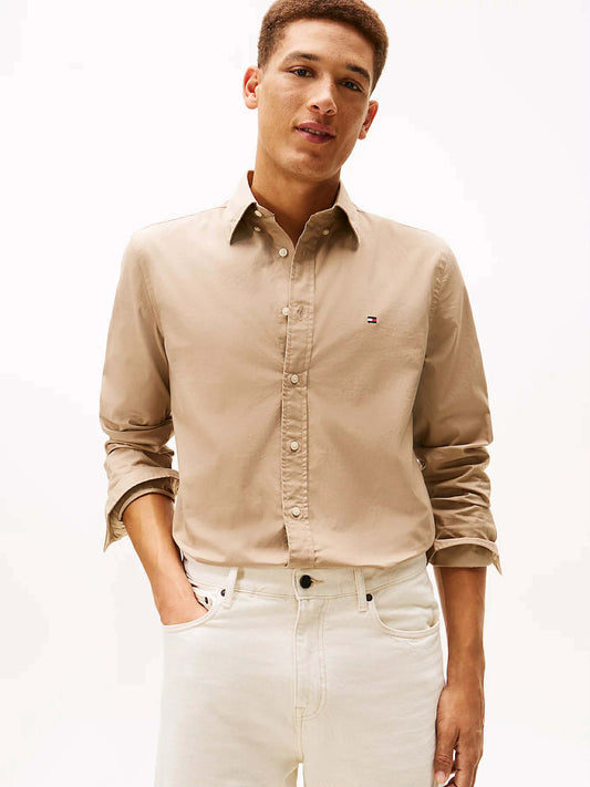 TH Flex Regular Fit Poplin premium Shirt | Tommy Hilfiger